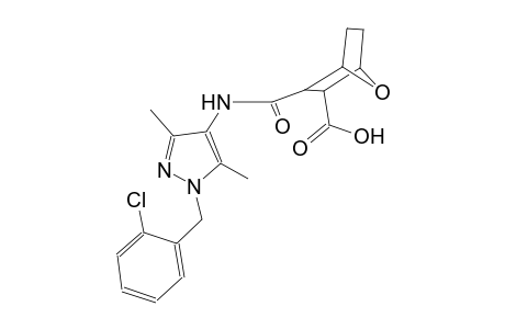 3-({[1-(2-chlorobenzyl)-3,5-dimethyl-1H-pyrazol-4-yl]amino}carbonyl)-7-oxabicyclo[2.2.1]heptane-2-carboxylic acid