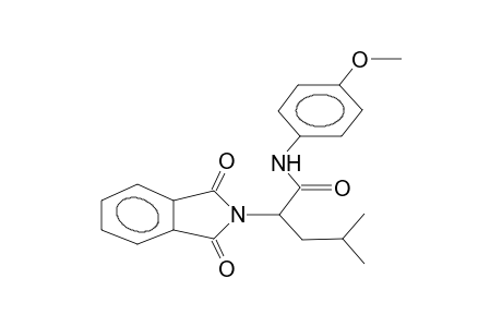 N-(4-methoxyphenyl)-2-phthalimido-4-methylpentanamide