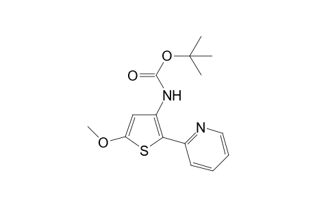 N-(tert-Butyloxycarbonyl)-3-amino-5-methoxy-2-(pyridin-2-yl)thiophene