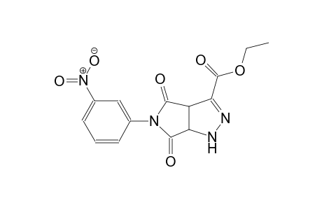 pyrrolo[3,4-c]pyrazole-3-carboxylic acid, 1,3a,4,5,6,6a-hexahydro-5-(3-nitrophenyl)-4,6-dioxo-, ethyl ester