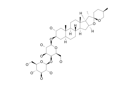 GITOGENIN-3-O-BETA-D-GLUCOPYRANOSYL-(1->4)-BETA-D-GALACTOPYRANOSIDE