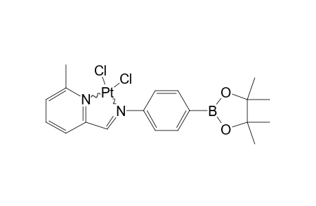 (6-METHYL-PYRIDIN-2-YLMETHYLENE)-[4-(4,4,5,5-TETRAMETHYL-[1,3,2]-DIOXABOROLAN-2-YL)-PHENYL]-AMINE-DICHLORO-PLATINUM-COMPLEX