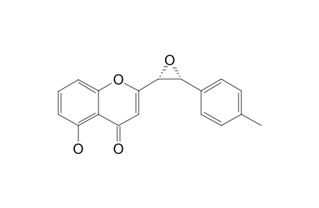 ALPHA,BETA-EPOXY-5-HYDROXY-4'-METHYL-2-STYRYLCHROMONE