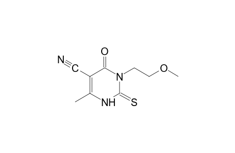 5-cyano-3-(2-methoxyethyl)-6-methyl-2-thiouracil