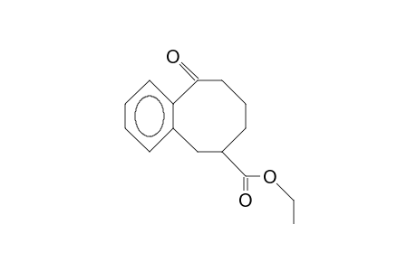 Ethyl 1,2-benzo-3-oxo-cyclooctene-6-carboxylate