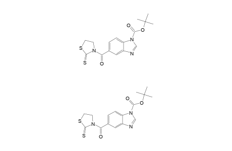 1,1-DIMETHYLETHYL-5-[(2-THIONO-1,3-THIAZOLIDIN-3-YL)-CARBONYL]-1H-BENZIMIDAZOLE-1-CARBOXYLATE