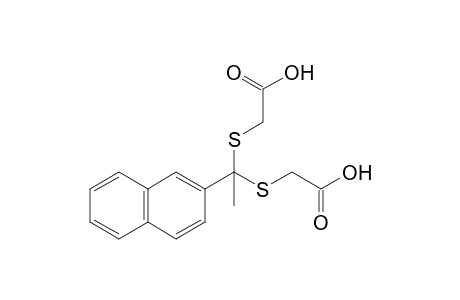 {[1-(2-naphthyl)ethylidene]dithio}diacetic acid