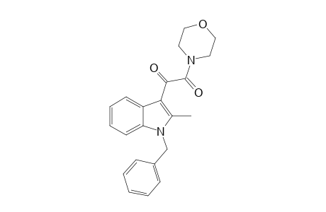1-(1-benzyl-2-methyl-1H-indol-3-yl)-2-(morpholin-4-yl)ethane-1,2-dione