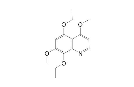 4,7-Dimethoxy-5,8-diethoxy-4(1H)-quinoline