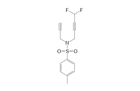 N-TOSYL-1,1-DIFLUORO-5-AZA-OCTA-2,7-DIYNE