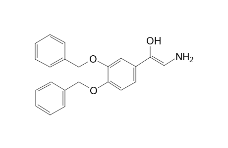 (Z)-2-Amino-1-[3,4-bis(benzyloxy)phenyl]ethenol