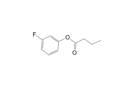 Butyric acid, m-fluorophenyl ester