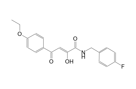 (2Z)-4-(4-ethoxyphenyl)-N-(4-fluorobenzyl)-2-hydroxy-4-oxo-2-butenamide