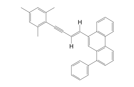 trans-4-mesityl-1-(1-phenyl-9-phenanthyl)-1-buten-3-yne