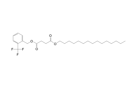 Succinic acid, pentadecyl 2-(trifluoromethyl)benzyl ester