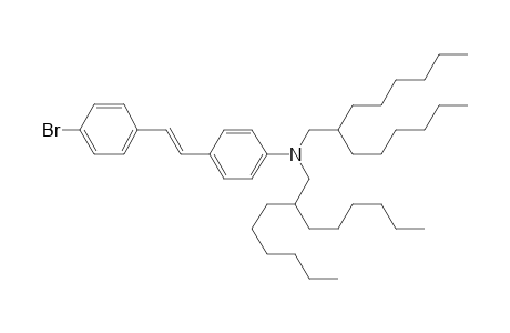[4-[(E)-2-(4-bromophenyl)vinyl]phenyl]-bis(2-hexyloctyl)amine
