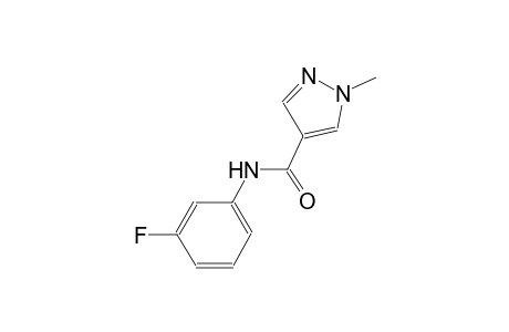 N-(3-fluorophenyl)-1-methyl-1H-pyrazole-4-carboxamide