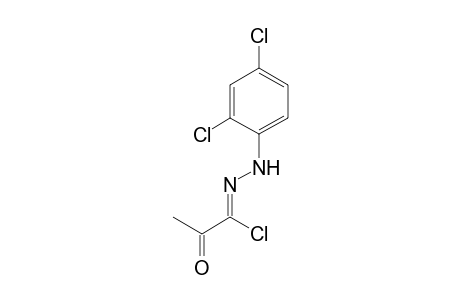 Propanehydrazonoyl chloride, N-(2,4-dichlorophenyl)-2-oxo-