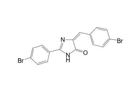 (5E)-5-(4-Bromobenzylidene)-2-(4-bromophenyl)-3,5-dihydro-4H-imidazol-4-one