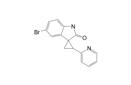 (+/-)-1,3-UL-(2-PYRIDYL)-SPIRO-[CYCLOPROPANE-1,3'-/5-BROMO/[3H]-INDOL]-2'-(1'H)-ONE