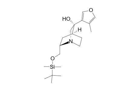 (1S,2S,4S,5S)-2-(tert-Butyldimethylsilyloxymethyl)-5-(2-methylfuranyl)-1-azabicyclo[2.2.2]octan-5-ol
