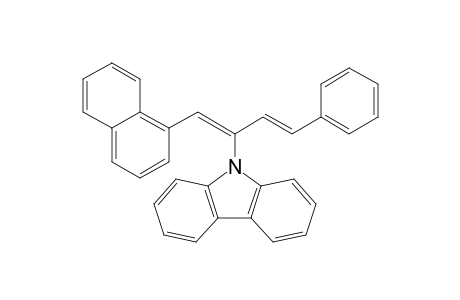 (1'Z,3'E)-9-[1'-(1"-Naphthyl)-4'-phenylbuta-1',3'-dien-2'-yl]-9H-carbazole