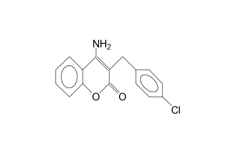 4-Amino-3-(4-chloro-benzyl)-chromen-2-one