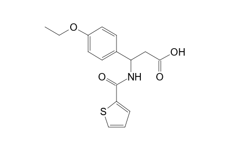 3-(4-Ethoxyphenyl)-3-(thiophen-2-ylcarbonylamino)propanoic acid