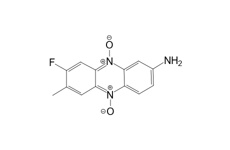 2-Amino-7(8)-fluoro-8(7)-methylphenazine 5,10-dioxide