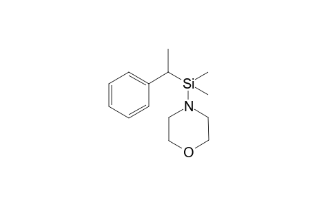 dimethyl-morpholino-(1-phenylethyl)silane