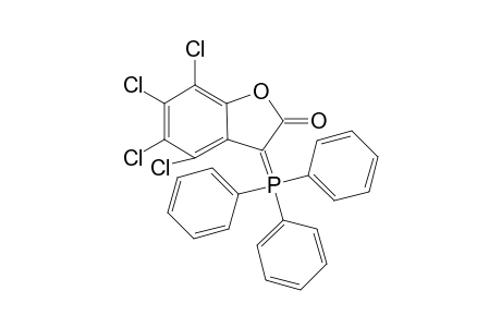 4,5,6,7-Tetrachloro-3-triphenylphosphoranylindenebenzo[b]furan-2(3H)-one