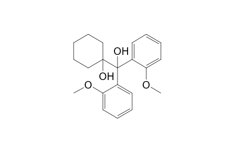alpha,alpha-bis(o-methoxyphenyl)-1-hydroxycyclohexanemethanol
