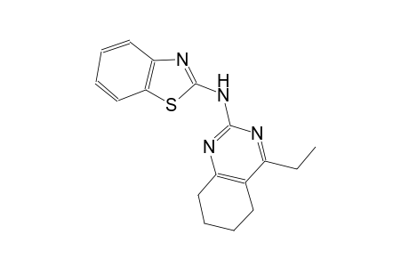 N-(1,3-benzothiazol-2-yl)-4-ethyl-5,6,7,8-tetrahydro-2-quinazolinamine