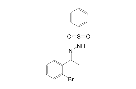 (Z)-N'-[1-(2-Bromophenyl)ethylidene]benzenesulfonohydrazide