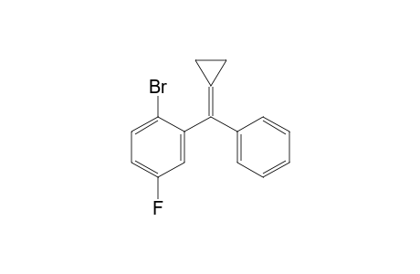 1-Bromo-2-[cyclopropylidene(phenyl)methyl]-4-fluoro-benzene