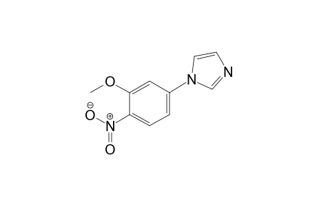 1H-Imidazole, 1-(3-methoxy-4-nitrophenyl)-