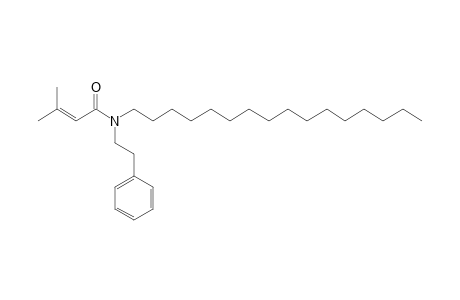 but-2-Enoylamide, 3-methyl-N-(2-phenylethyl)-N-hexadecyl-