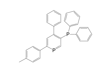 3-Diphenylphosphino-4-phenyl-6-(4-methylphenyl).lamda.(3)-phosphinine