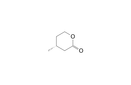 2H-Pyran-2-one, tetrahydro-4-methyl-, (R)-