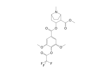 Cocaine-M (HO-di-methoxy-) TFA