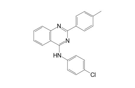 N-(4-Chlorophenyl)-2-p-tolylquinazolin-4-amine