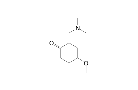 2-Dimethylaminomethyl-4-methoxy-cyclohexanone