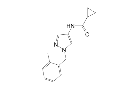 N-[1-(2-methylbenzyl)-1H-pyrazol-4-yl]cyclopropanecarboxamide