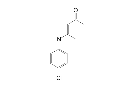 4-(4-CHLOROPHENYL)-AMINOPENT-3-EN-2-ONE