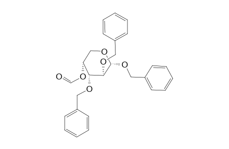 1,2,3-O-Tribenzyl-.alpha.,D-arabinopyranose-4-carboxylic acid