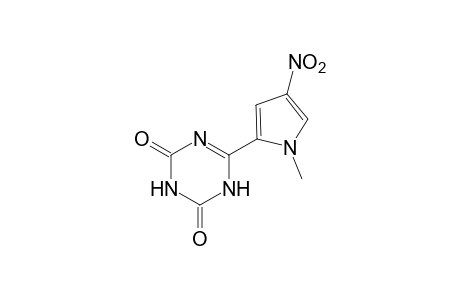 6-(1-methyl-4-nitropyrrol-2-yl)-s-triazine-2,4(1H,3H)-dione