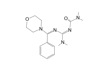 2,4-bis(Dimethylamino)-6-(1'-morpholino)-6-phenyl-1-oxa-3,5-diazahexatriene