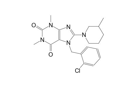 7-(2-chlorobenzyl)-1,3-dimethyl-8-(3-methyl-1-piperidinyl)-3,7-dihydro-1H-purine-2,6-dione