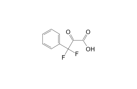 3,3-Difluoro-2-oxo-3-phenylpropanoic Acid