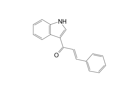 (E)-1-(1H-indol-3-yl)-3-phenyl-2-propen-1-one